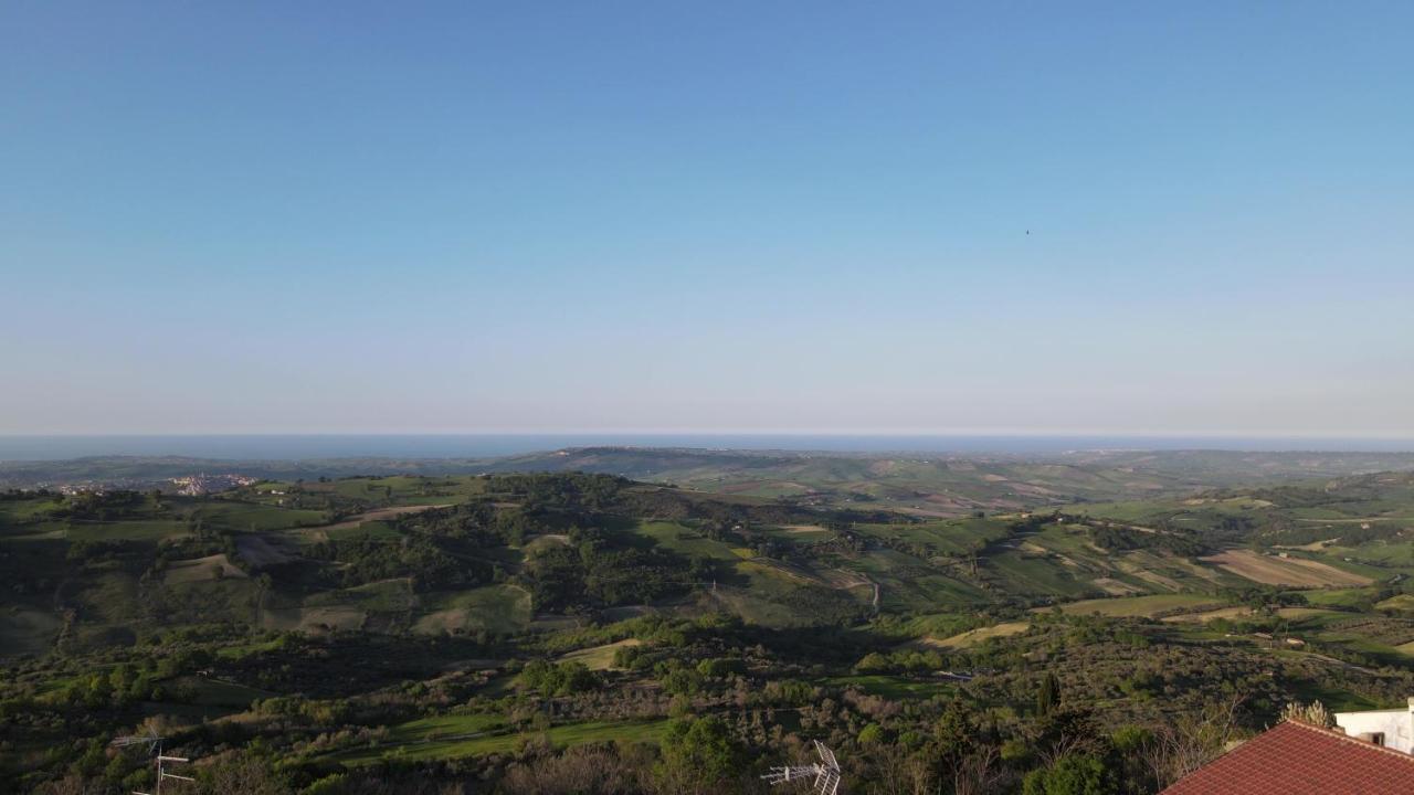 Вилла Ancient Stone 'Casa Rosa'- Sea And Mountain View Tranquil Borgo Tavenna Экстерьер фото